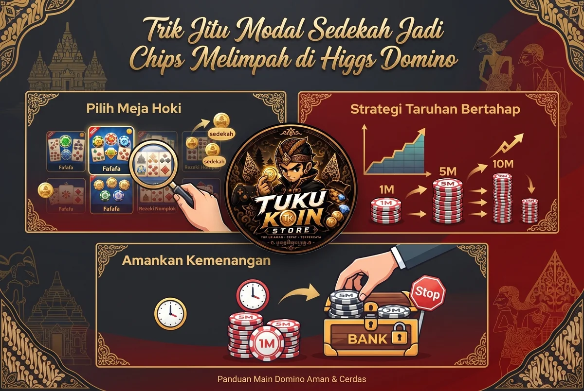 Trik Jitu Modal Sedekah Jadi Chips Melimpah di Higgs Domino