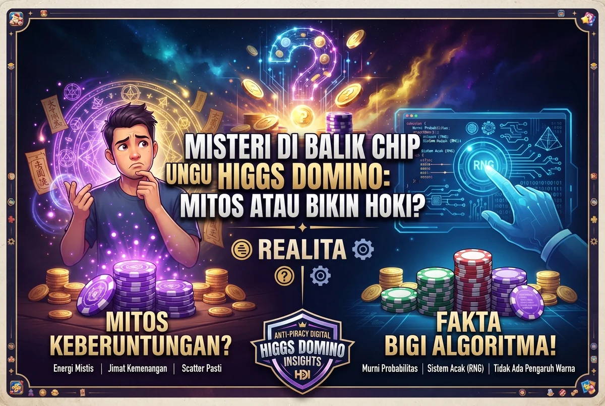 Misteri Di Balik Chip Ungu Higgs Domino: Mitos atau Bikin Hoki?