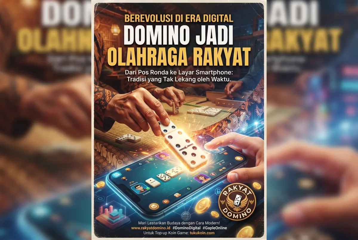 Berevolusi di Era Digital: Domino Kini Jadi Olahraga Rakyat Modern